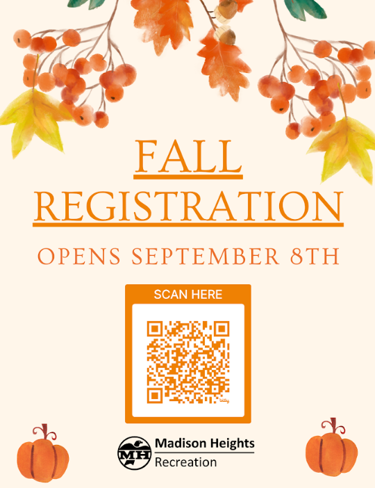 Fall Registration