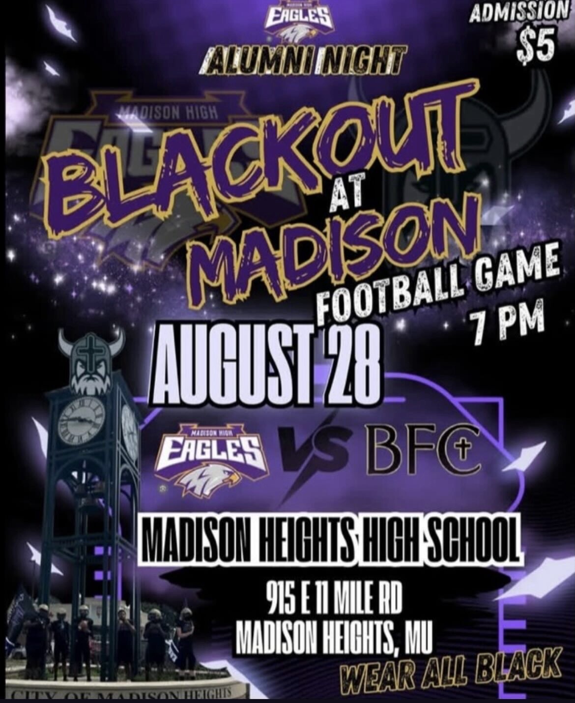 8/28 Football Blackout